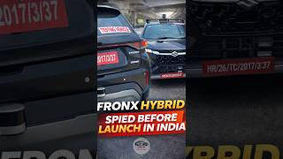 Maruti Fronx Hybrid Spotted 😱 35+ KMPL Game Changer? #fronxhybrid