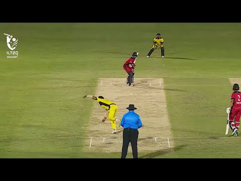 Hafiz Almas strikes with a magnificent 5-wicket haul | ILT20 Development Tournament