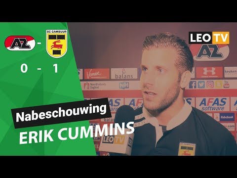 Nabeschouwing Erik Cummins Jong AZ - Cambuur