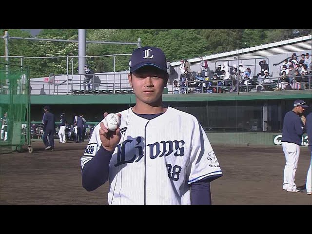 【ファーム】4月22日 ライオンズ・野田海人選手 若獅子インタビュー