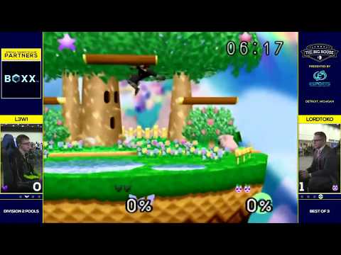 TBH8 - L3W! (Falcon) vs. lordtoko (Jigglypuff) SSB64 Division 2