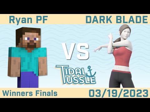 Tidal Tussle - Ryan PF (Steve) vs DARK BLADE (Wii Fit Trainer) - Winners Finals