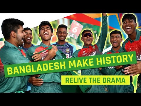 ICC U19 CWC: Relive Bangladesh's semi-final victory