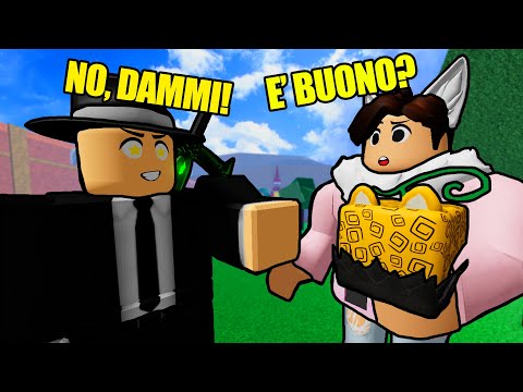 Ho FINTO di essere NABBO Per SCONFIGGERE Uno SCAMMER Su ROBLOX Blox Fruit