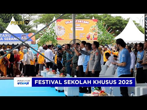 WAKAPOLDA BANTEN HADIRI GEBYAR KREASI DAN SENI ANAK BERKEBUTUHAN KHUSUS