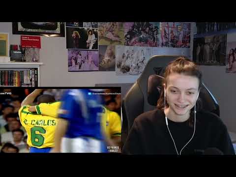 Soccer player reacts to ROBERTO CARLOS - "TOP 15 OVERPOWER GOALS TOP 15 SUBLIME SKILLS"