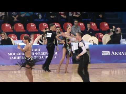 ПМ Юниоры 2, Латина Финал Ча-ча Цховребов Сергей - Бугаева Кристина