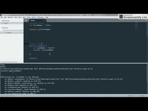 Javascript Tutorial Scope Function Declarations And Function Expressions