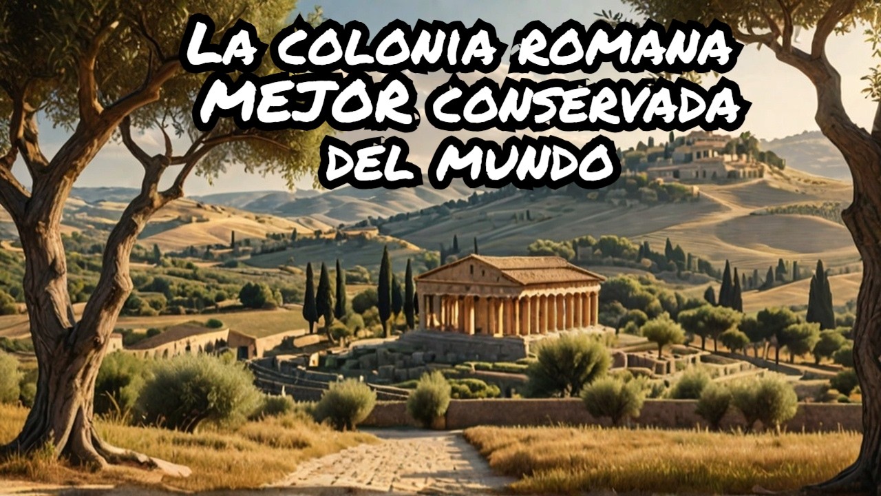 The BEST preserved Roman colonial city in the world
