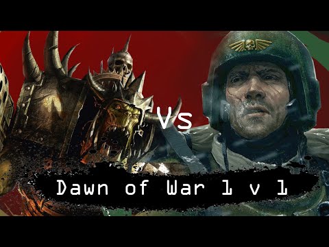 Dawn of War  Soulstorm 1 v 1 Orks vs Imperial Guard