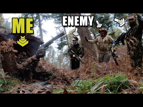 “HOLY 💩 THATS GOOD CAMO!” - Invisible Airsoft Ghillie Sniper