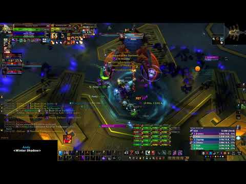 Winter Shadow vs Mythic Zek'voz, Herald of N'Zoth (Shadow Priest)
