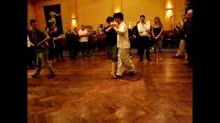 Clase Natalia Games y Gabriel Angio, en Salon Caning