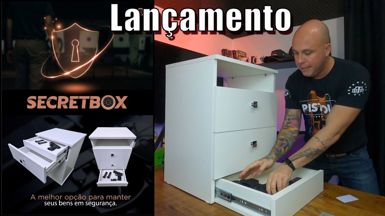 EXCLUSIVO! Cofre mais SEGURO do BRASIL!!!