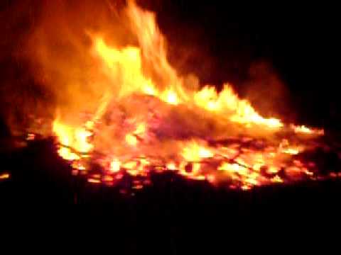 Blaulichtwelt Hamburg: 030410-2 /// 03.04.2010 - Osterfeuer in Hamburg