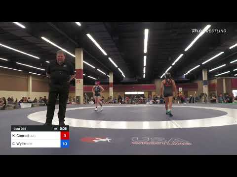 101 lbs Final   Keanna Conrad, East Idaho Elite Wrestling Club vs Charlie Wylie, New York 90d0