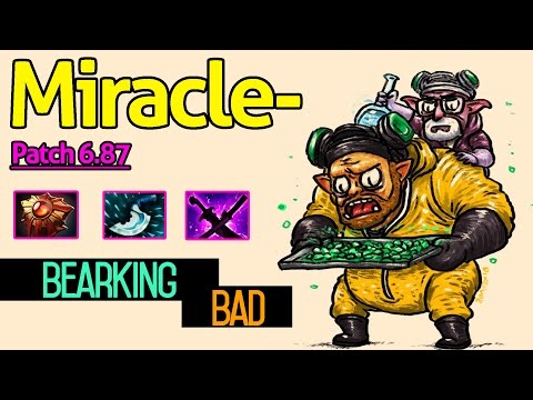 Miracle- Dota 2 - Patch 6.87 : Alchemist Vol.3 - [Middle] Bearking Bad