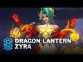 Dragon Lantern Zyra Wild Rift Skin Spotlight