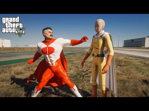 GTA 5 - Saitama VS Omni Man