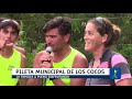 CARRERA DE POSTAS EN LA PILETA DE LOS COCOS