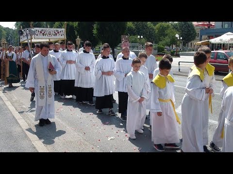 Tijelovska procesija u Slatini, 20.6.2019.  video