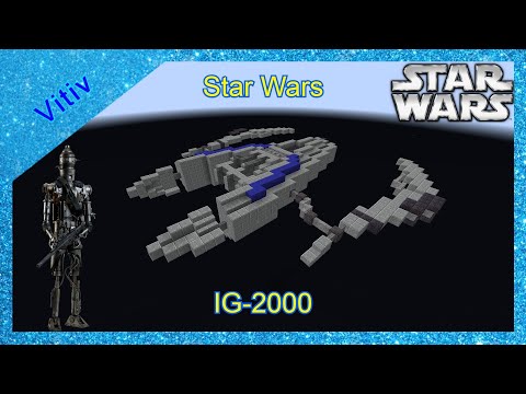 Star Wars IG-2000 in Minecraft - Tutorial