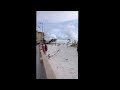 Seagulls Eating Bread