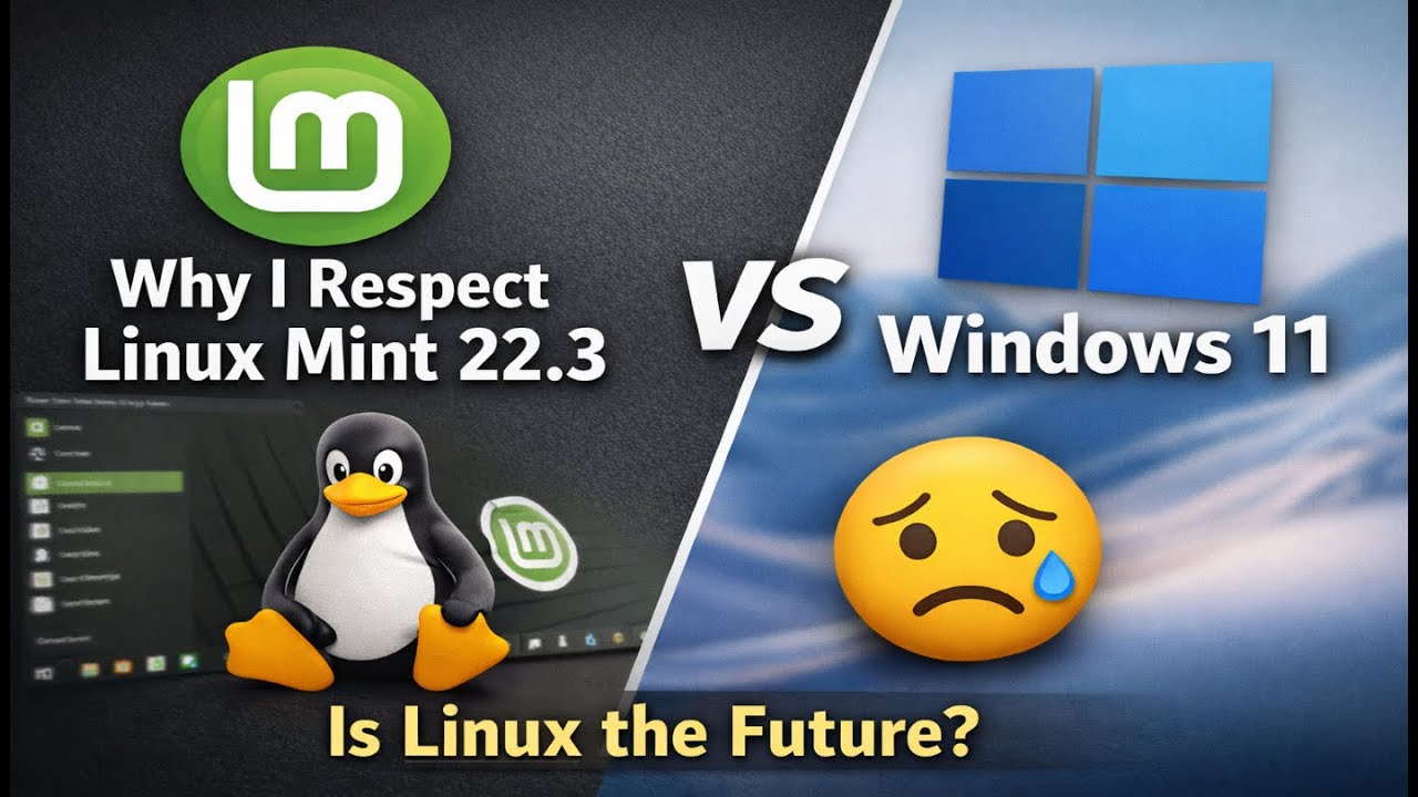 Why I Respect Linux Mint 22.3 as Windows 11 User | Windows vs Linux & Is Linux the Future?