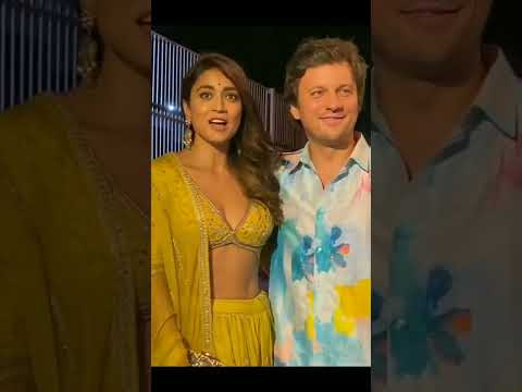 Cuties #shriya_saran1109 - #AndreiKoscheev wishing a Happy Diwali ❤️😍#ShriyaSaran #Shriya #shorts