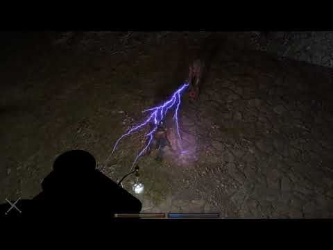 Exanima (0.9.0.1): How to defeat the Lightning Thaumaturge Knight...