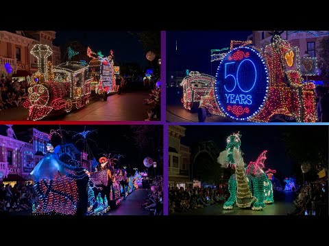 Main Street Electrical Parade 50th Anniversary - (Disneyland, 4/23/2022)