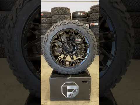 Fuel Twitch Wrapped With A Mickey Thompson! #shorts #fuelwheels