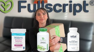 UNBOXING-FULLSCRIPT SUPPLEMENTS