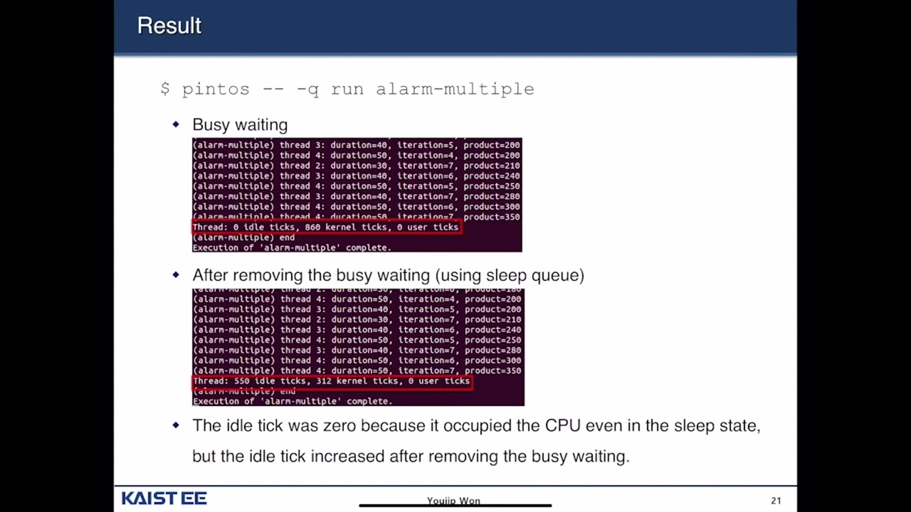 [Week02] Pintos Project1-1 Thread