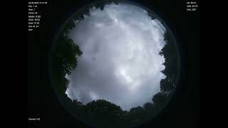 2026-06-04 All sky camera capture from Poiana Rusca Mountains, Romania