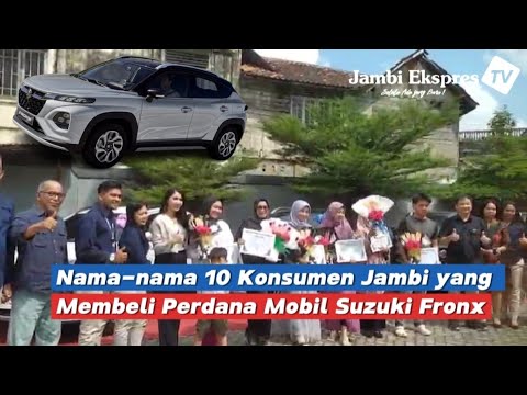 NAMA-NAMA 10 PEMBELI PERDANA SUZUKI FRONX DI JAMBI 