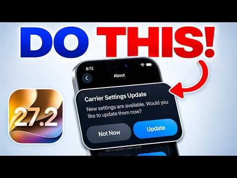 iOS 27.2 RELEASED - Do This IMMEDIATELY After You Update!