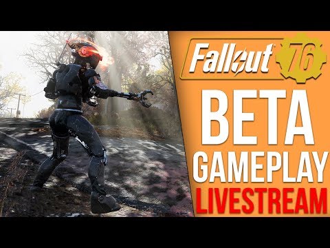 Fallout 76 BETA Playthrough - Part 1 (Fallout 76 Livestream)