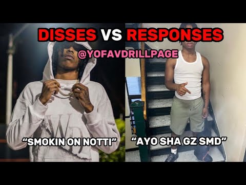 DRILL VS RESPONSES (sha gz, ddosama , dudeylo, Lee drilly and more!)