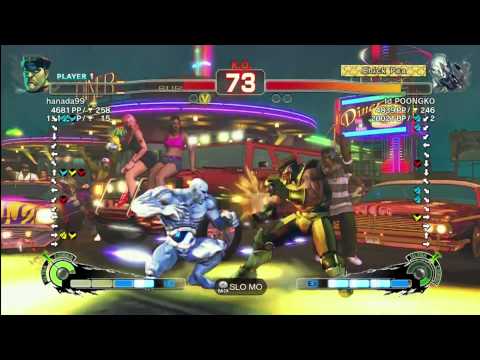 SSF4 AE id POONGKO (Seth) Vs hanada99 (Bison)