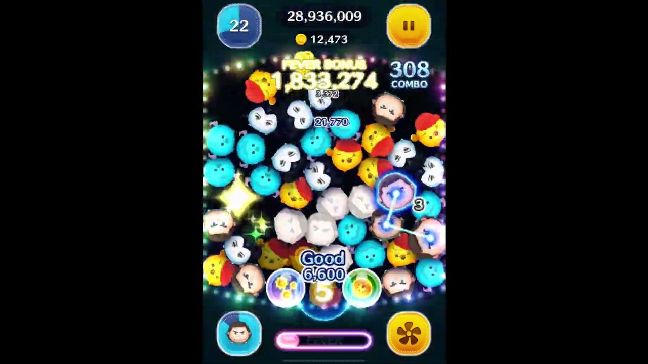 【ツムツム】cバズ 1タップ目無反応リカバリー 擬似はやぴ式タップ【自分用】