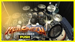 Push  - Helloween - Drum Cover - Sandro Salla - Tribute to Uli Kusch