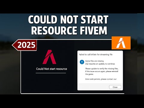 Fix “Couldn’t Start Resource” in FiveM (2025) | Fix “Couldn’t Resolve URL” Error in FiveM