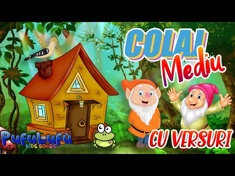 În Pădurea cu Alune ⭐COLAJ MEDIU⭐ | Cântece pentru copii cu VERSURI | PufuLufu