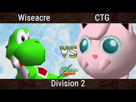 Xanadu Origins - Wiseacre (Yoshi) Vs. CTG (Jigglypuff) Smash Bros - SSB64