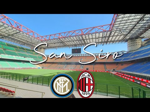 [4K] San Siro Stadium Tour Italy 🇮🇹 | A.C. Milan & Inter Milan | Europe Summer Trip Ep. 3