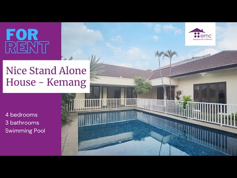Nice Stand Alone House In Kemang, Jakarta #emcrelocations #H-KM097