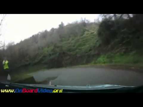 Cameracar 1° Rally del grignolino 2013 Milano Cottelero Renault Clio R3C Crash
