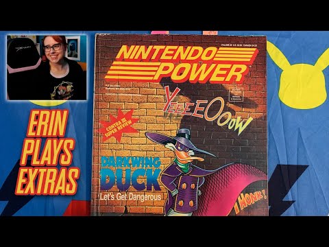 Reading Nintendo Power Volume 36 on Stream - Erin Plays Extras