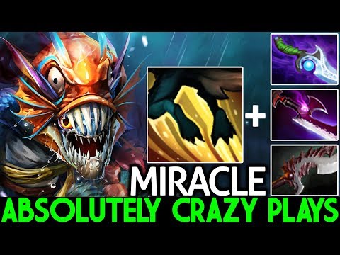MIRACLE [Slark] Epic Raid Boss Absolutely Crazy Plays 7.23 Dota 2